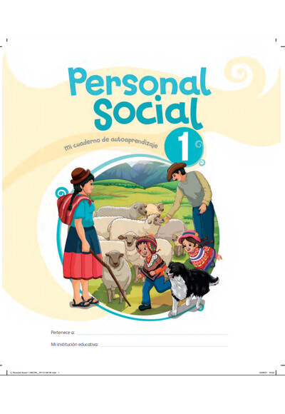 Personal Social 1 : cuaderno de autoaprendizaje