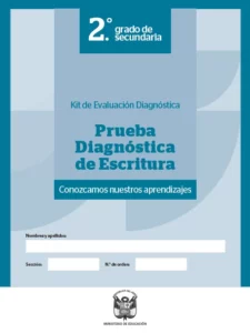 Prueba diagnóstica Escritura - Segundo de Secundaria