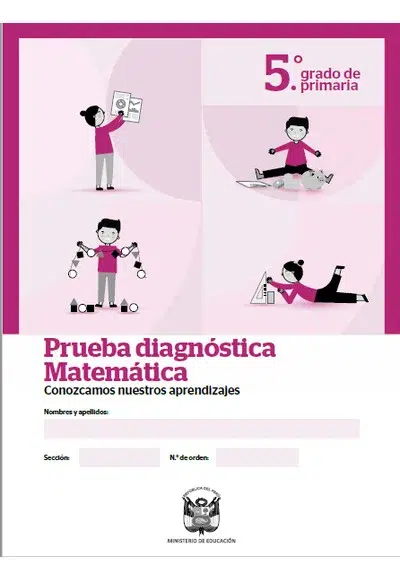 Prueba diagnóstica Matemática - Quinto de Primaria