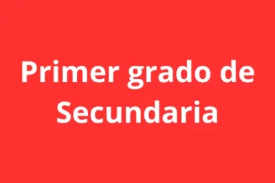 Primer grado de Secundaria