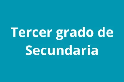 Tercer grado de Secundaria